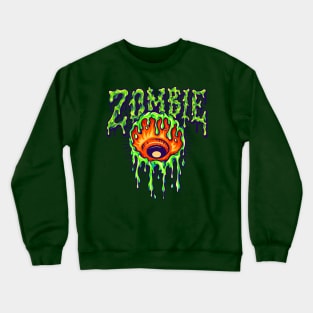 zombie eye Crewneck Sweatshirt